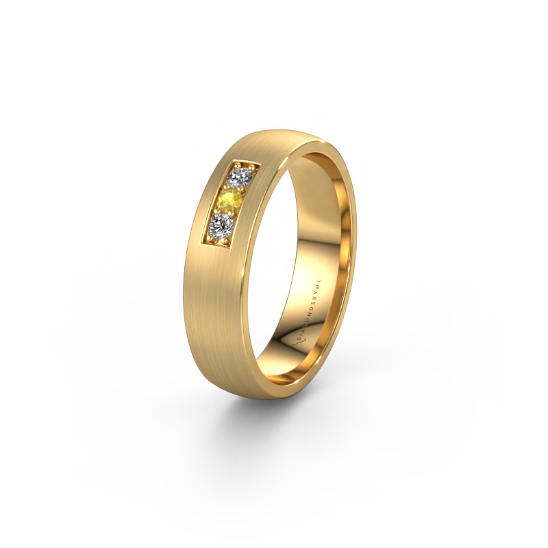 Bild von Ehering WH0110L25AM 585 Gold ±5x1.7 mm Gelb Saphir
