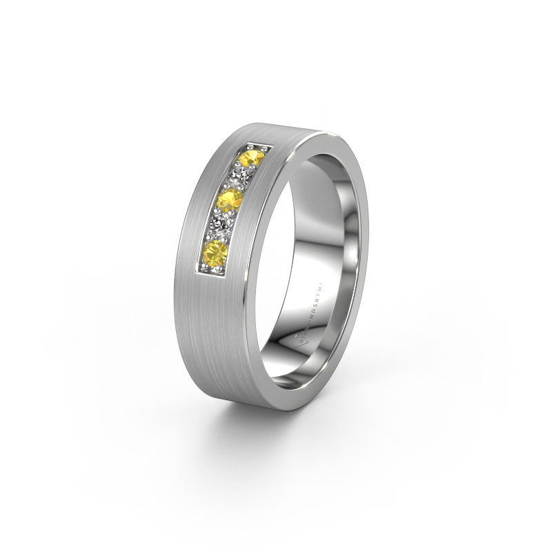 Image de Alliance WH0111L16BM 950 platine ±6x2 mm Saphir jaune