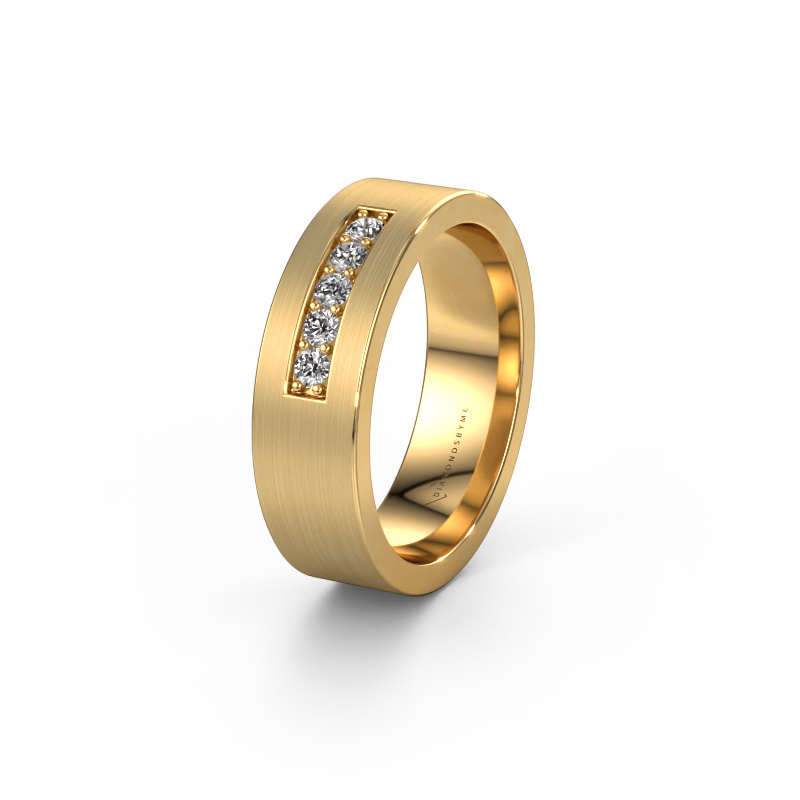 Image de Alliance WH0111L16BM 585 or jaune ±6x2 mm Diamant synthétique