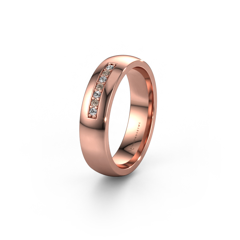 Image de Alliance WH0112L25BP 585 or rose ±5x2 mm Diamant brun