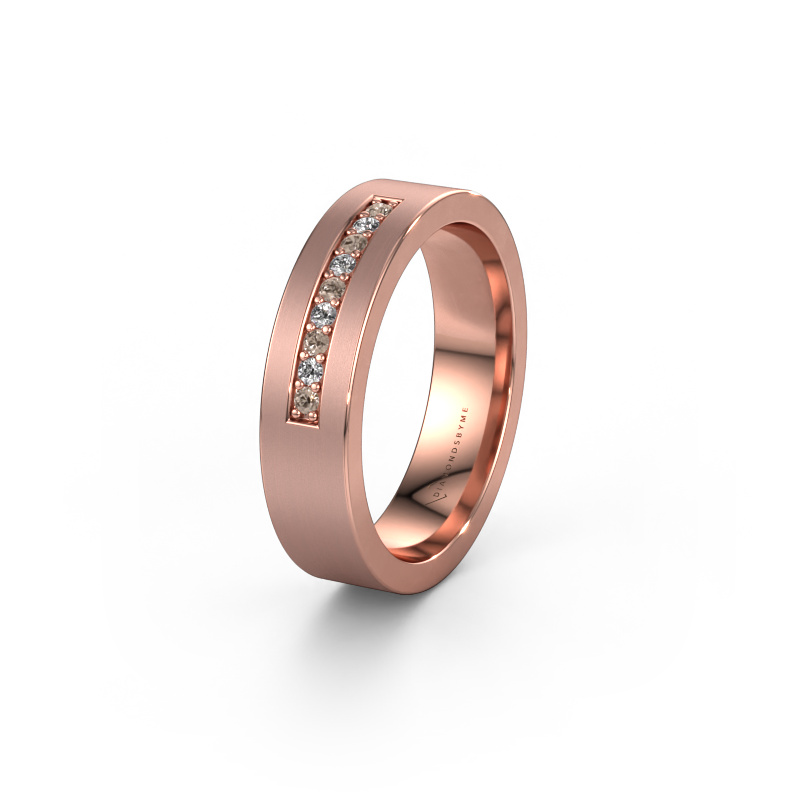 Image de Alliance WH0113L15BM 585 or rose ±5x2 mm Diamant brun