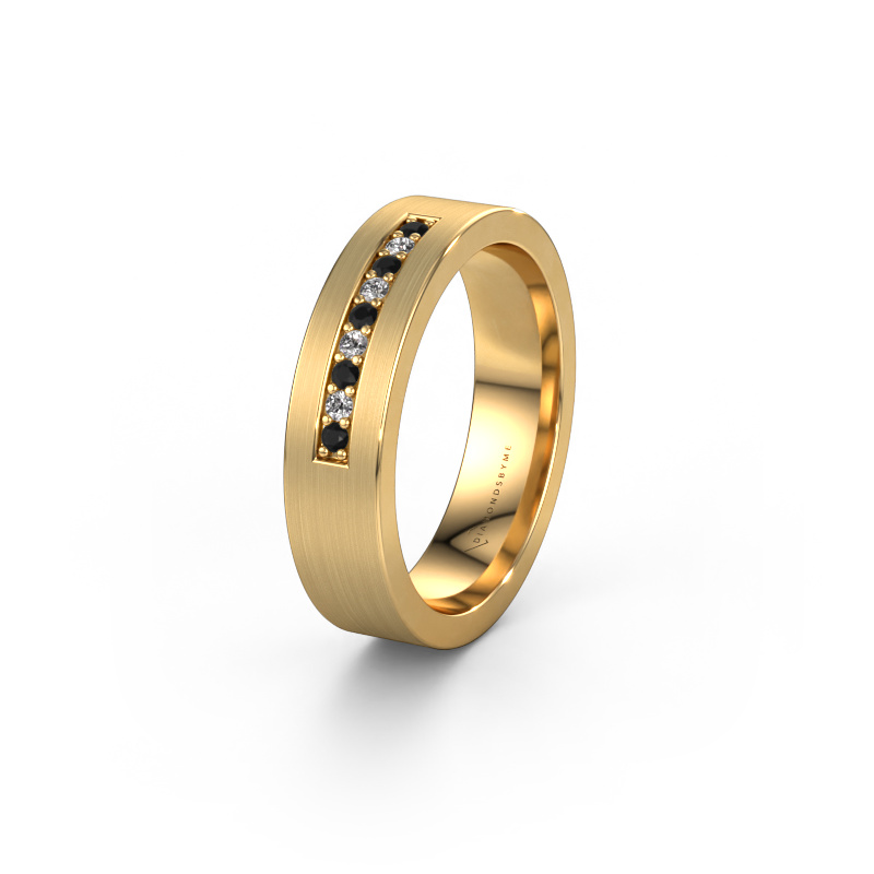 Image de Alliance WH0113L15BM 585 or jaune ±5x2 mm Diamant noir