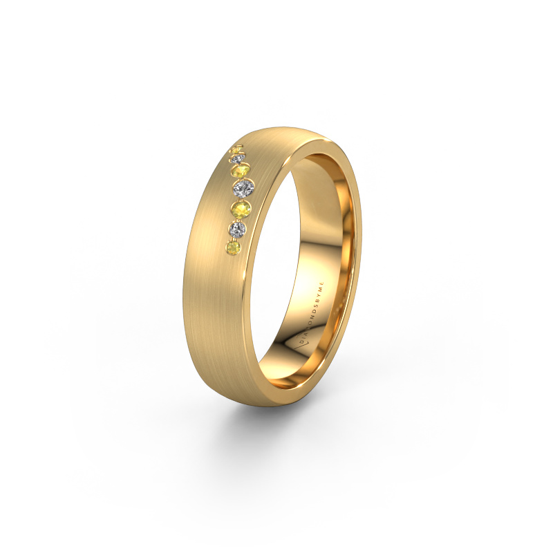 Bild von Ehering WH0130L26BM 585 Gold ±6x2 mm Gelb Saphir