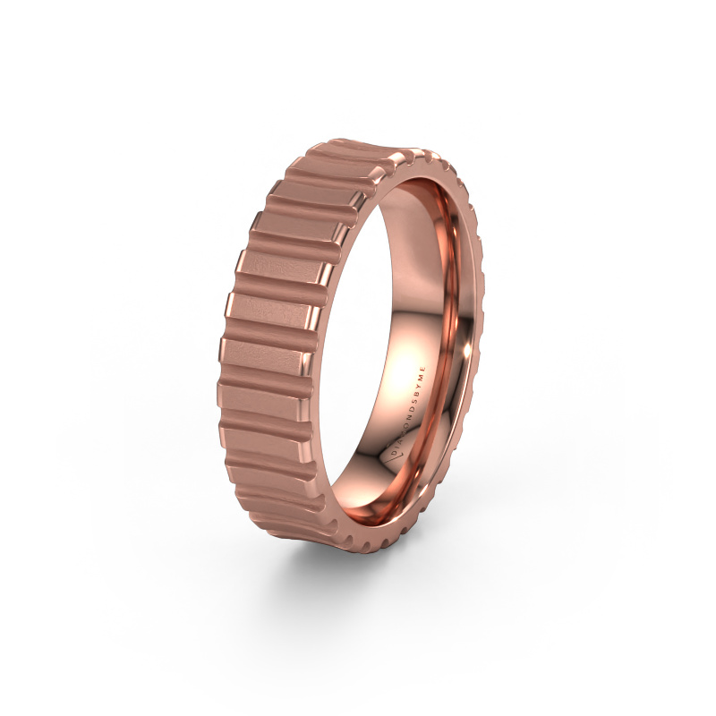 Bild von Ehering WH0131M46B 585 Roségold ±6x2 mm