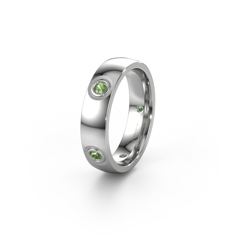 Image de Alliance WH0139L25BP 585 or blanc ±5x2 mm Vert tourmaline