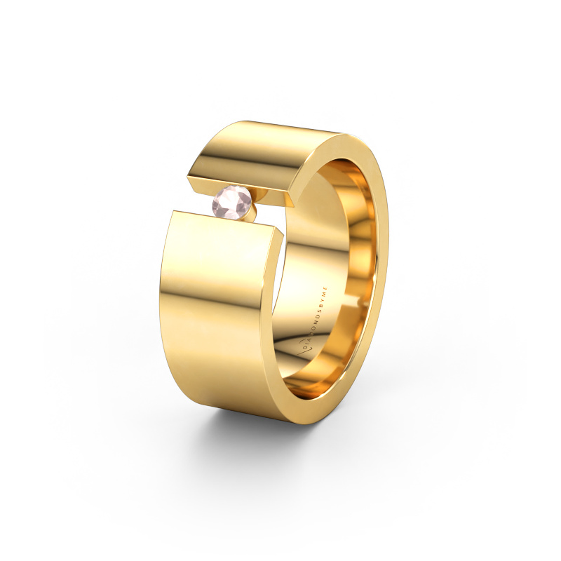 Image de Alliance WH0146L18BP 585 or jaune ±8 x 2 mm Champagne morganite
