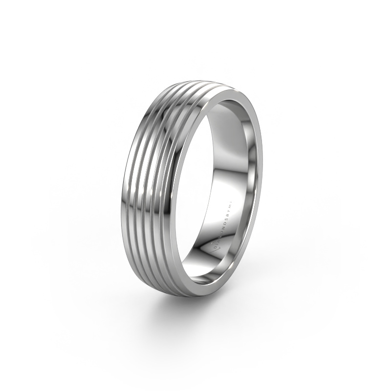 Image of Wedding ring WH0150M26A 950 platinum ±6x1.7 mm