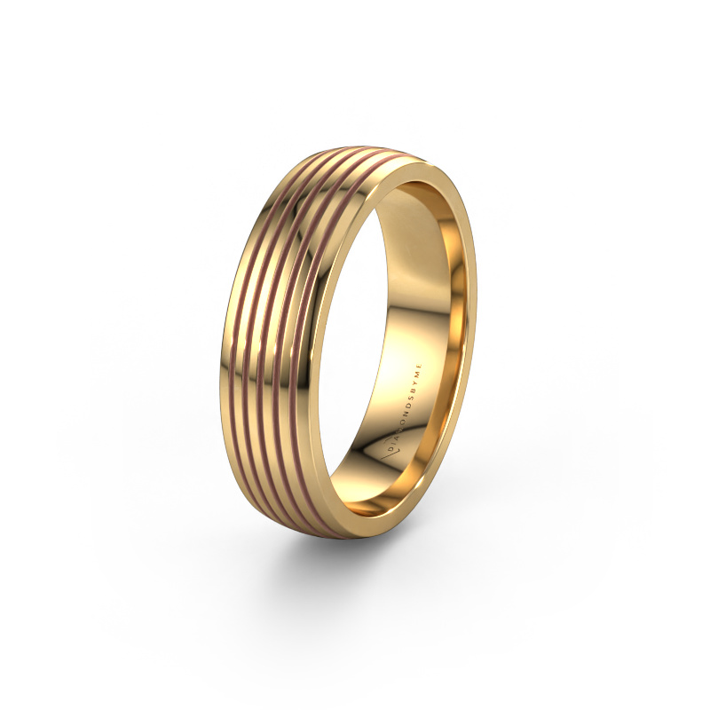 Image of Wedding ring WH0150M26A 585 gold ±0.24x0.07 in
