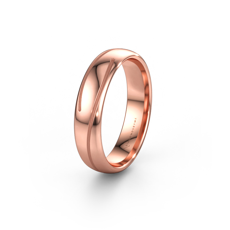 Immagine di Fede nuziale WH0152M25A 585 oro rosa ±5 x 1,7 mm