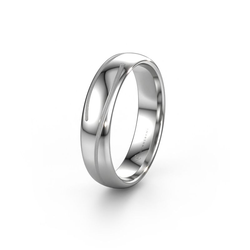 Image of Wedding ring WH0152M25A 950 platinum ±0.20x0.07 in