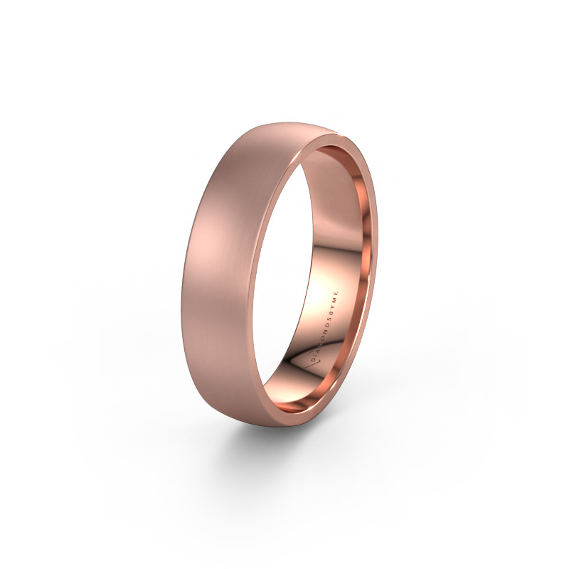 Bild von Trauring WH0154M25XM 585 Roségold ±5x1.5 mm