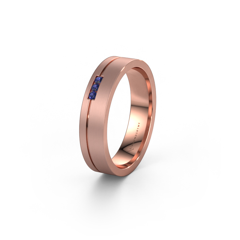 Image de Alliance WH0156L14X 585 or rose ±4,5x1.4 mm Saphir
