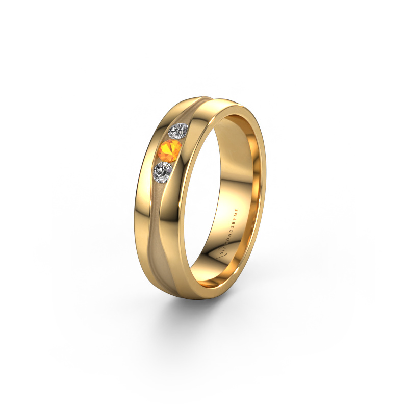 Image de Alliance WH0172L25A 585 or jaune ±5x1.7 mm Citrine