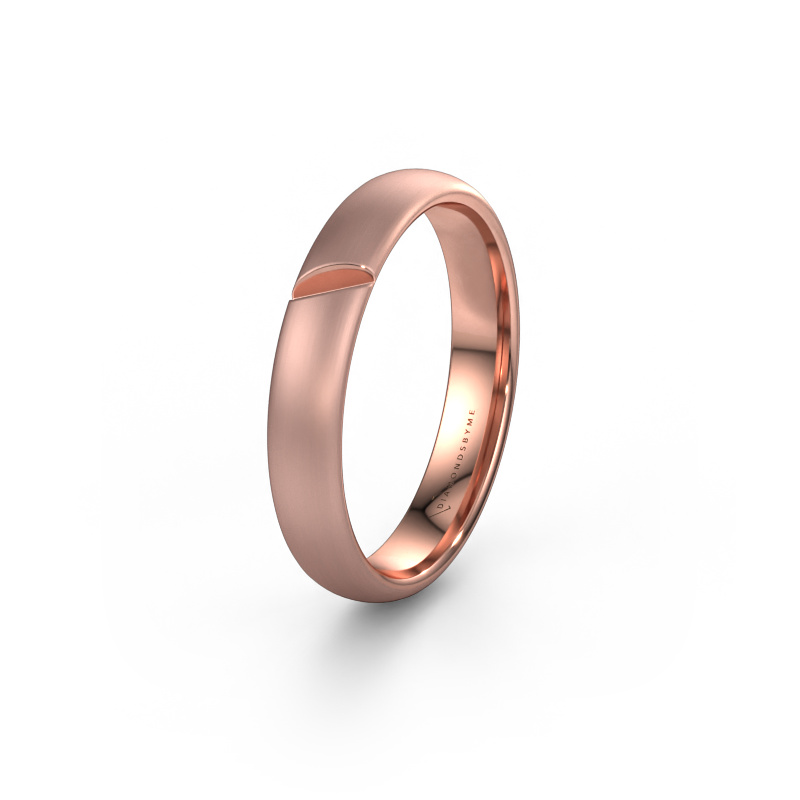 Bild von Ehering WH0176M34AP 585 Roségold ±4x1.7 mm