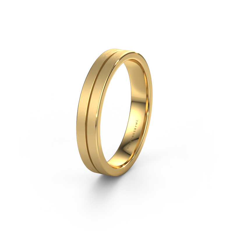 Image of Wedding ring WH0200M14AM 585 gold ±4x1.7 mm