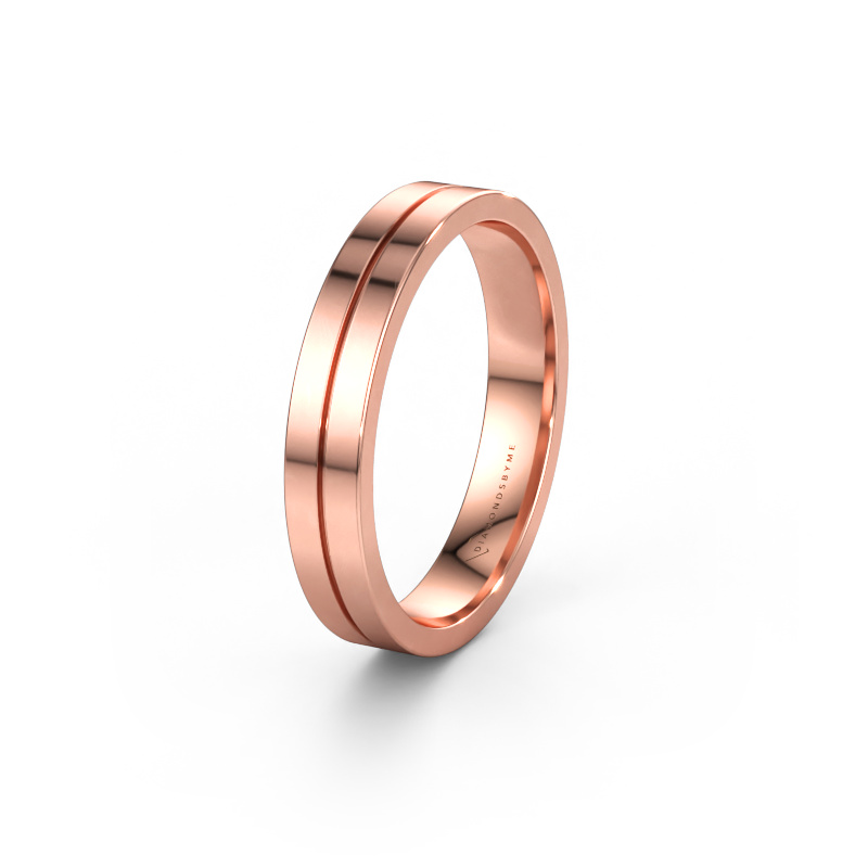 Bild av Vigselring WH0200M14AP 585 roséguld ±4 x 1,7 mm