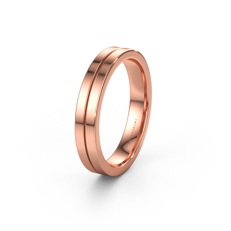 Imagen de Alianza de boda WH0200M14BP 585 oro rosa ±4 x 2 mm