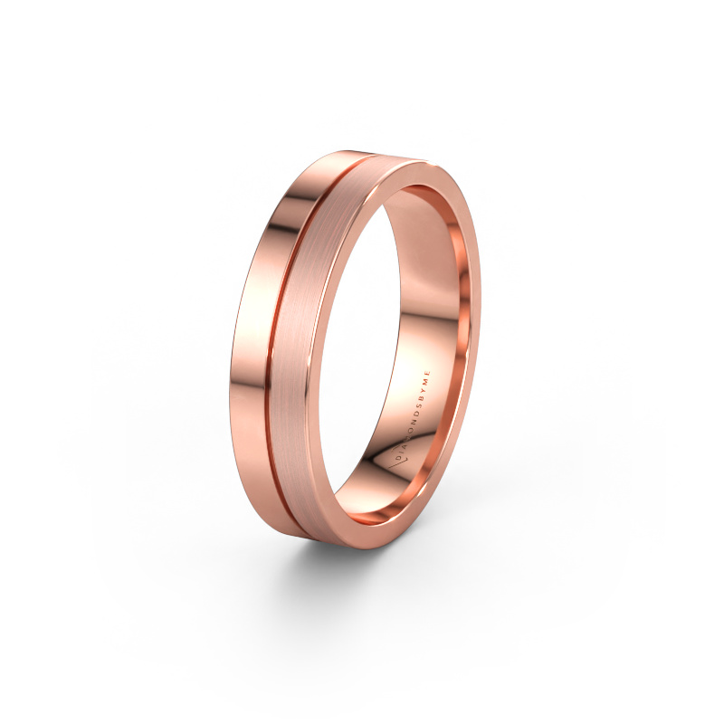 Immagine di Fede nuziale WH0200M15APM 585 oro rosa ±5 x 1,7 mm