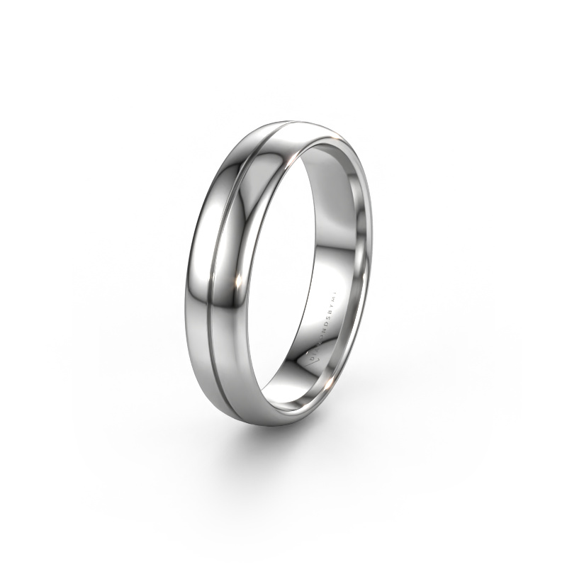 Image of Wedding ring WH0200M35AP 950 platinum ±0.20x0.07 in