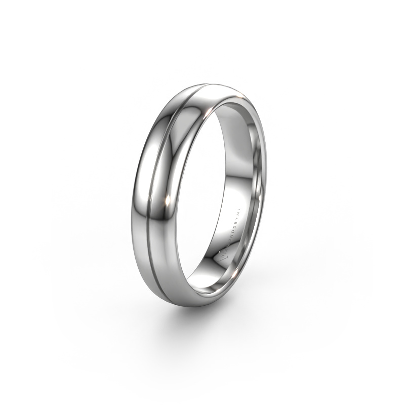 Image of Wedding ring WH0200M35BP 950 platinum ±0.20x0.08 in