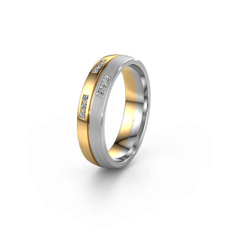 Bild von Ehering WH0206L25APM 585 Gold ±5x1.7 mm Zirkonia