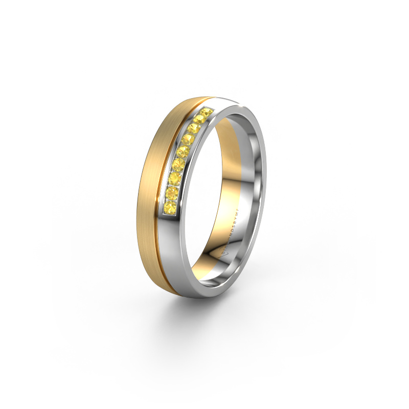 Bild von Ehering WH0209L25APM 585 Gold ±5x1.7 mm Gelb Saphir