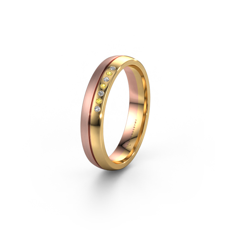 Bild von Ehering WH0216L24APM 585 Gold ±4x1.7 mm Gelb Saphir