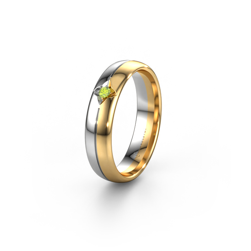Bild von Ehering WH0221L35X 585 Gold ±5x1.5 mm Peridot