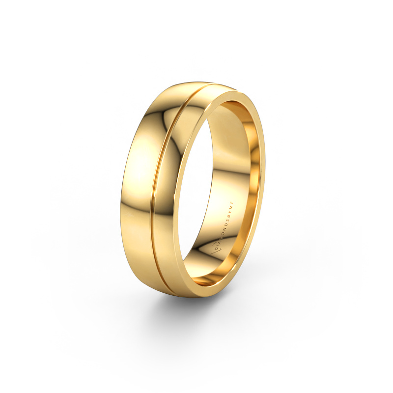 Bild av Vigselring WH0223M56A 585 gult guld ±6 x 1,7 mm