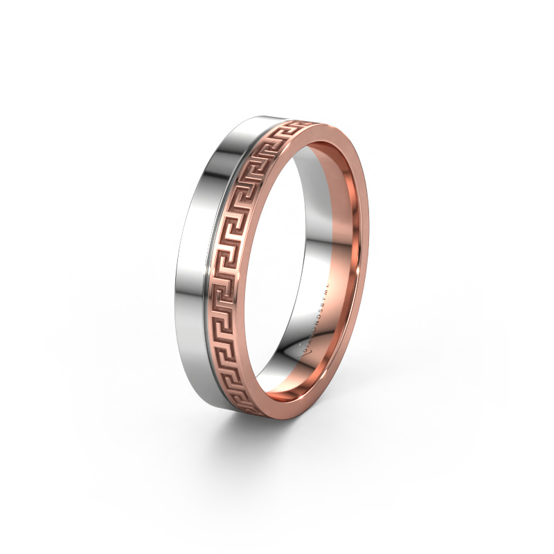 Image of Wedding ring WH0252M24X 585 rose gold ±5x1.5 mm