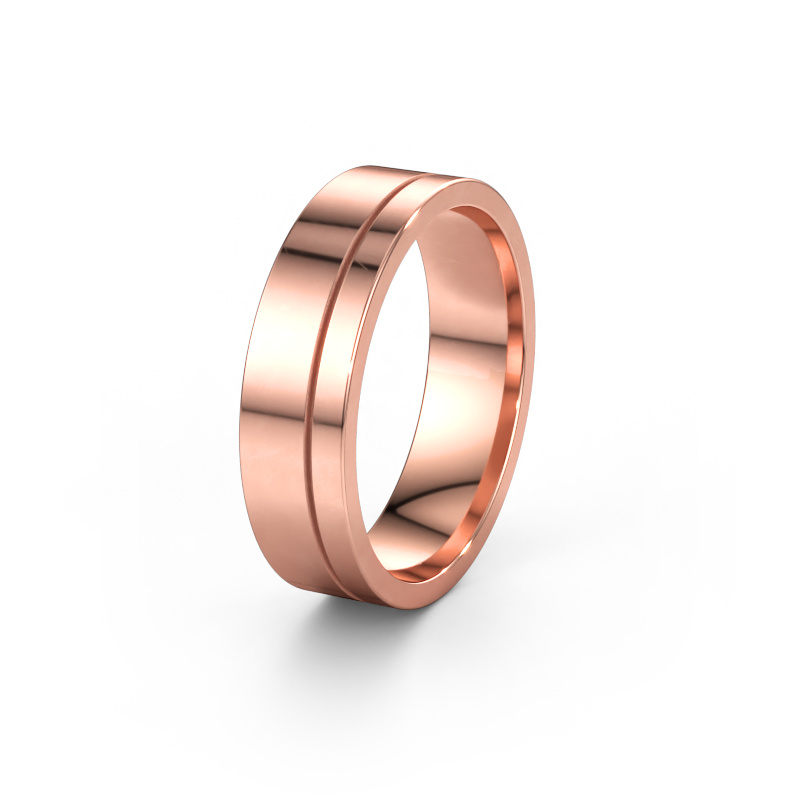 Immagine di Fede nuziale WH0300M16AP 585 oro rosa ±6 x 1,7 mm