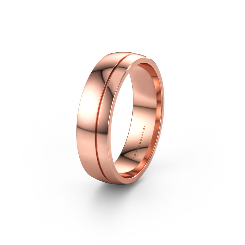 Bild av Vigselring WH0300M26AP 585 roséguld ±6 x 1,7 mm