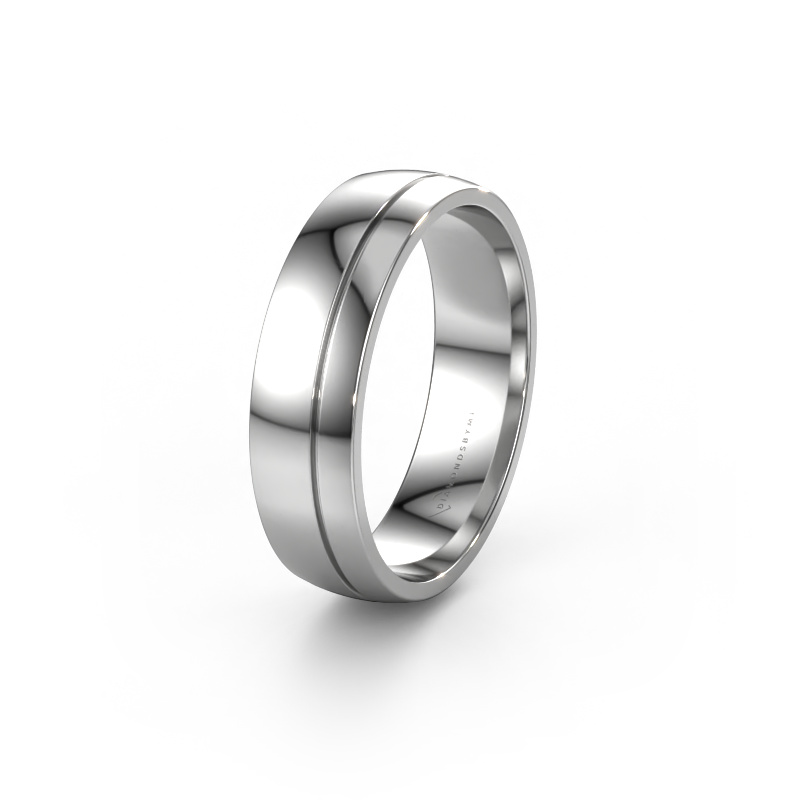 Image of Wedding ring WH0300M26AP 950 platinum ±6x1.7 mm