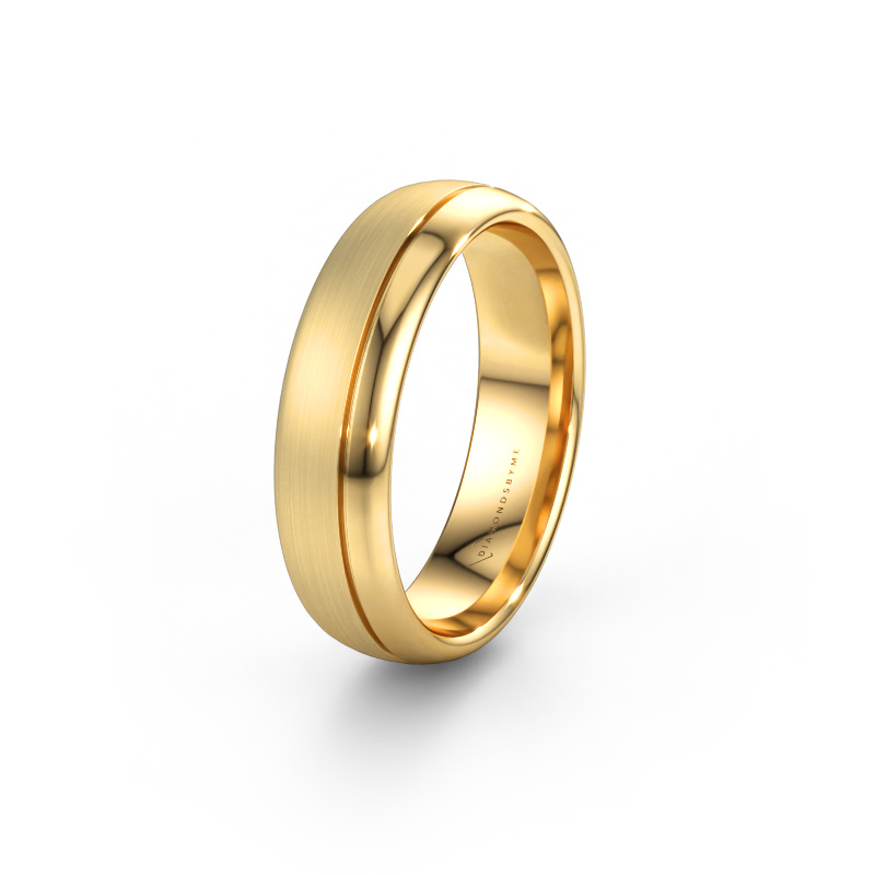 Bild av Vigselring WH0300M36BPM 585 gult guld ±6 x 2 mm