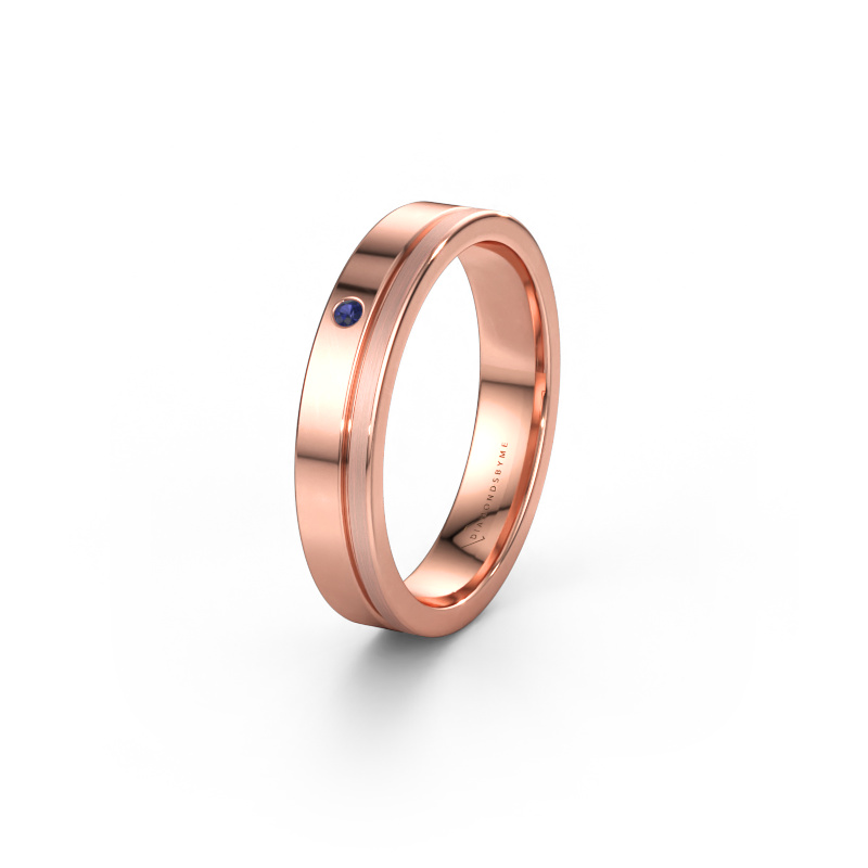 Bild av Vänskapsring WH0301L14APM 585 roséguld ±4 x 1,7 mm Safir
