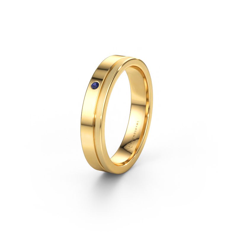 Immagine di Anello dell'amicizia WH0301L14APM 585 oro ±4 x 1,7 mm Zaffiro