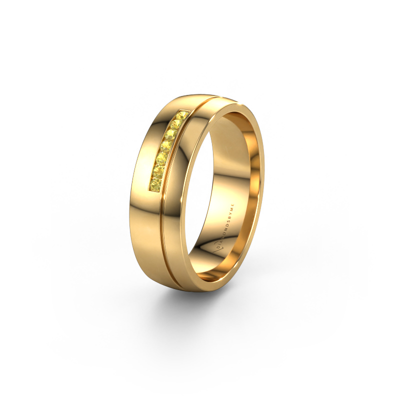 Bild von Ehering WH0308L26AP 585 Gold ±6x1.7 mm Gelb Saphir