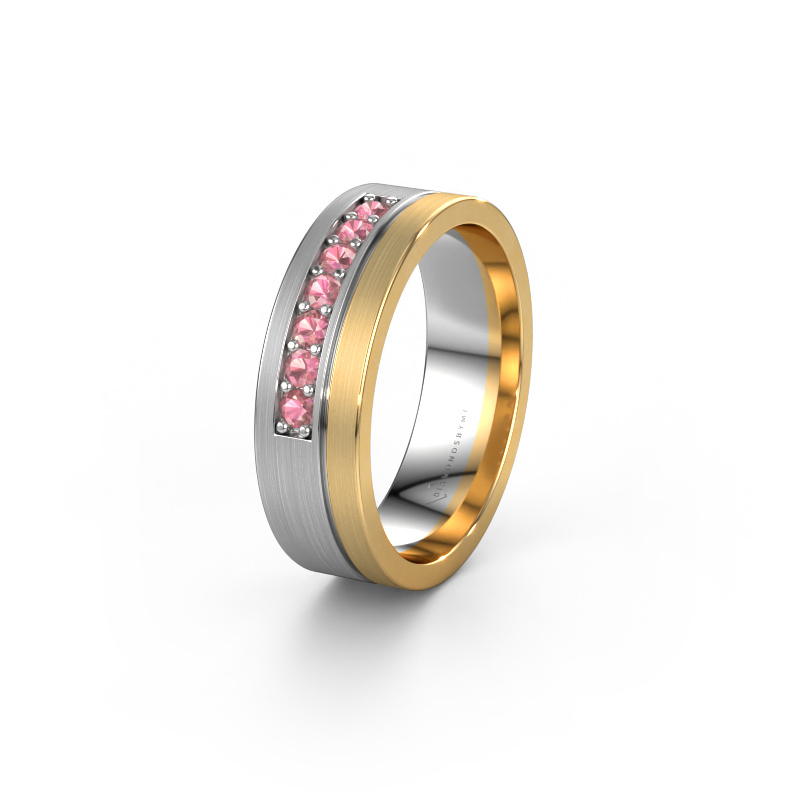 Image de Alliance WH0312L16AM 585 or blanc ±6x1.7 mm Rose tourmaline