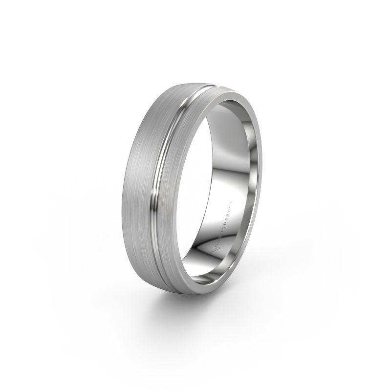 Image of Wedding ring WH0322M25AM 950 platinum ±0.24x0.07 in