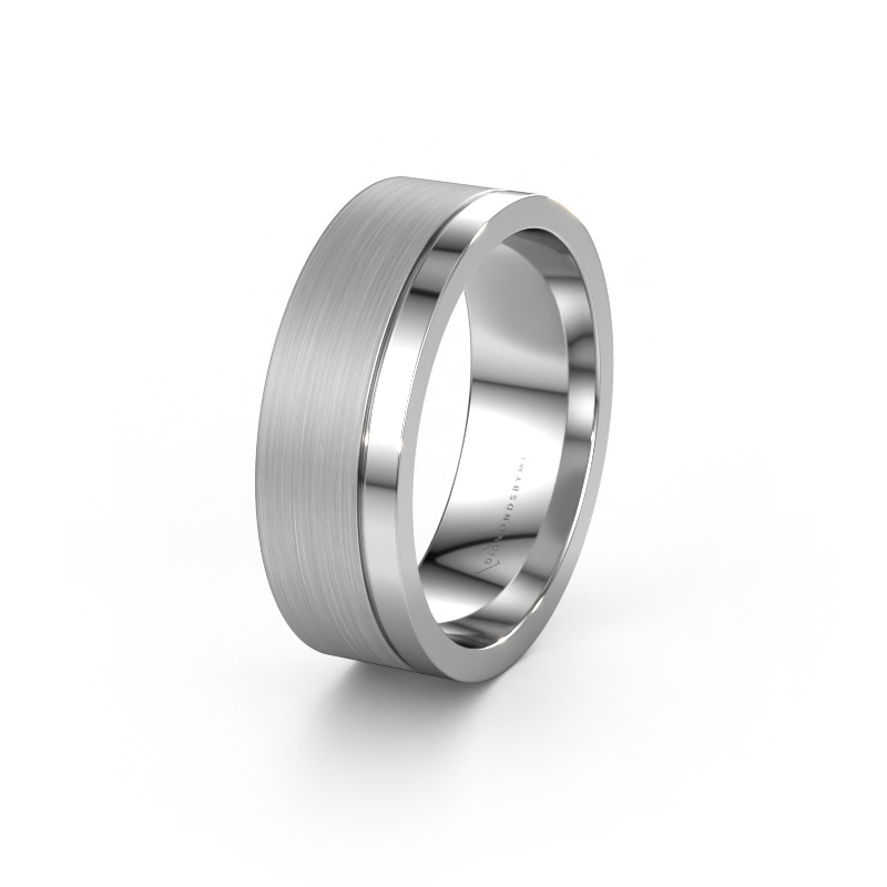 Image of Wedding ring WH0325M17APM 950 platinum ±7x1.7 mm