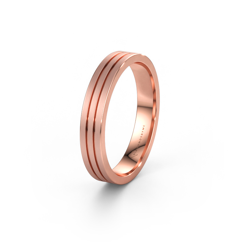 Immagine di Fede nuziale WH0400M14AM 585 oro rosa ±4 x 1,7 mm