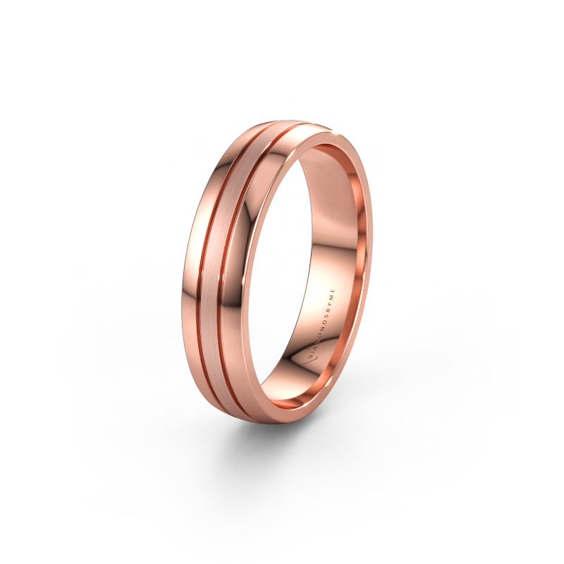 Bild av Vigselring WH0400M25APM 585 roséguld ±5 x 1,7 mm