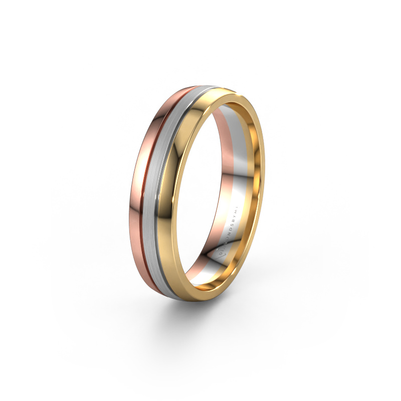 Image of Wedding ring WH0400M25APM 585 rose gold ±0.20x0.07 in
