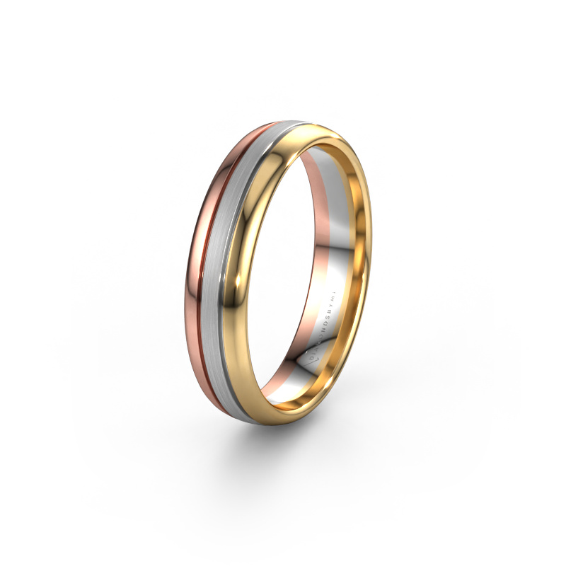 Image of Wedding ring WH0400M35APM 585 rose gold ±0.20x0.07 in