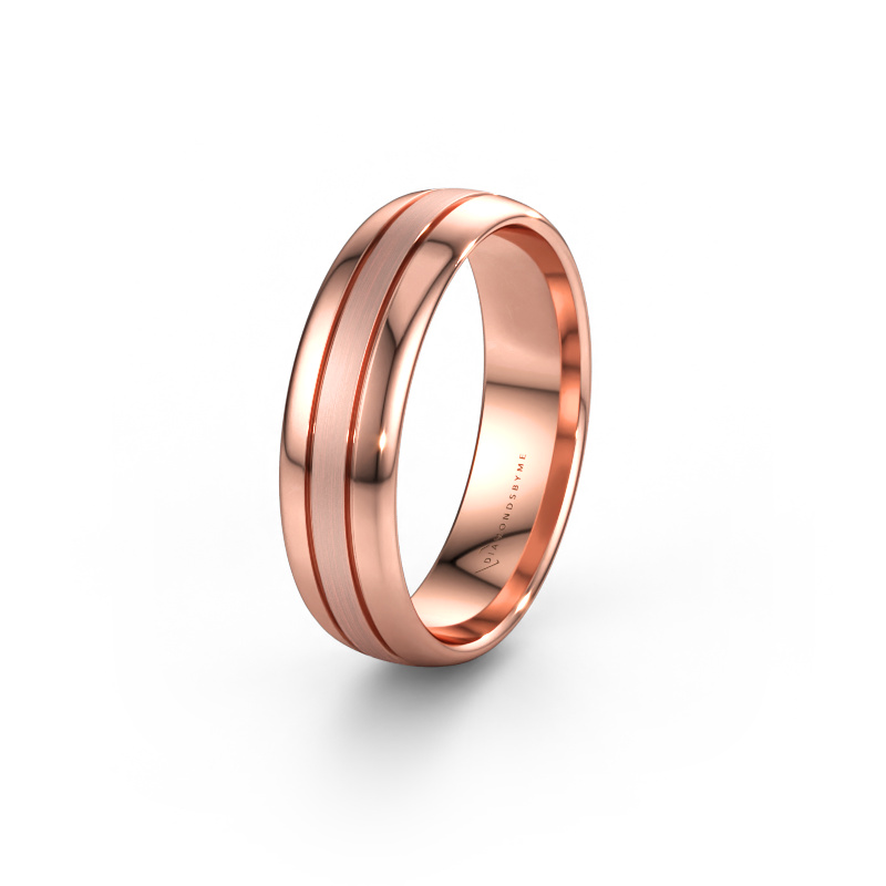 Bild av Vigselring WH0400M36APM 585 roséguld ±6 x 1,7 mm
