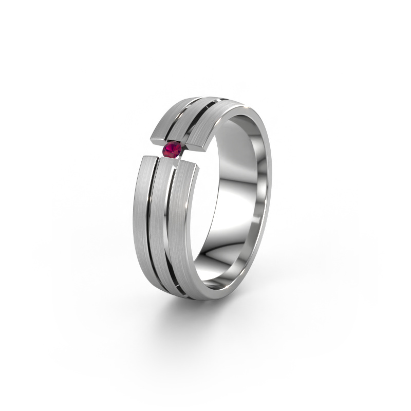 Image de Alliance WH0402L26AM 950 platine ±6x1.7 mm Rhodolite