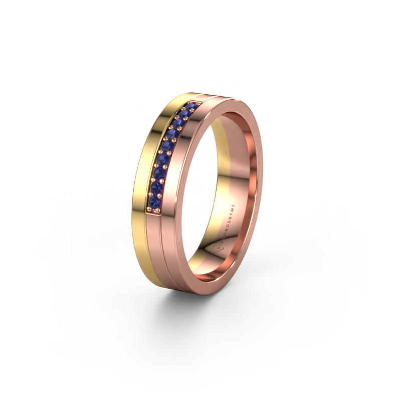 Bild von Ehering WH0413L15AP 585 Roségold ±5x1.7 mm Saphir