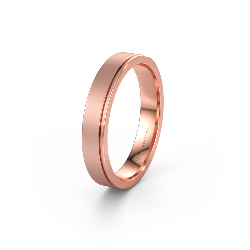 Bild av Vigselring WH0500M14AM 585 roséguld ±4 x 1,7 mm