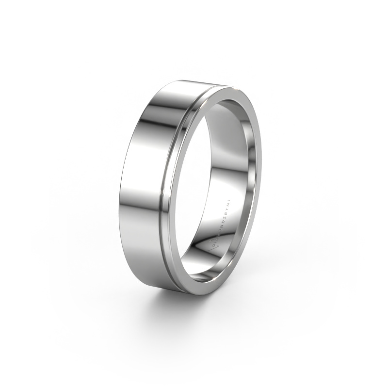 Image of Wedding ring WH0500M16AP 950 platinum ±0.24x0.07 in