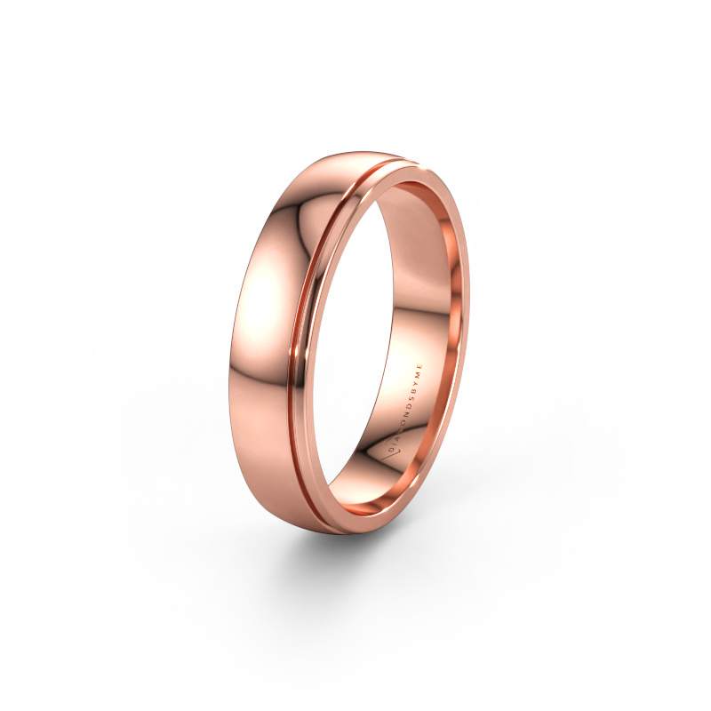 Bild av Vigselring WH0500M25AP 585 roséguld ±5 x 1,7 mm